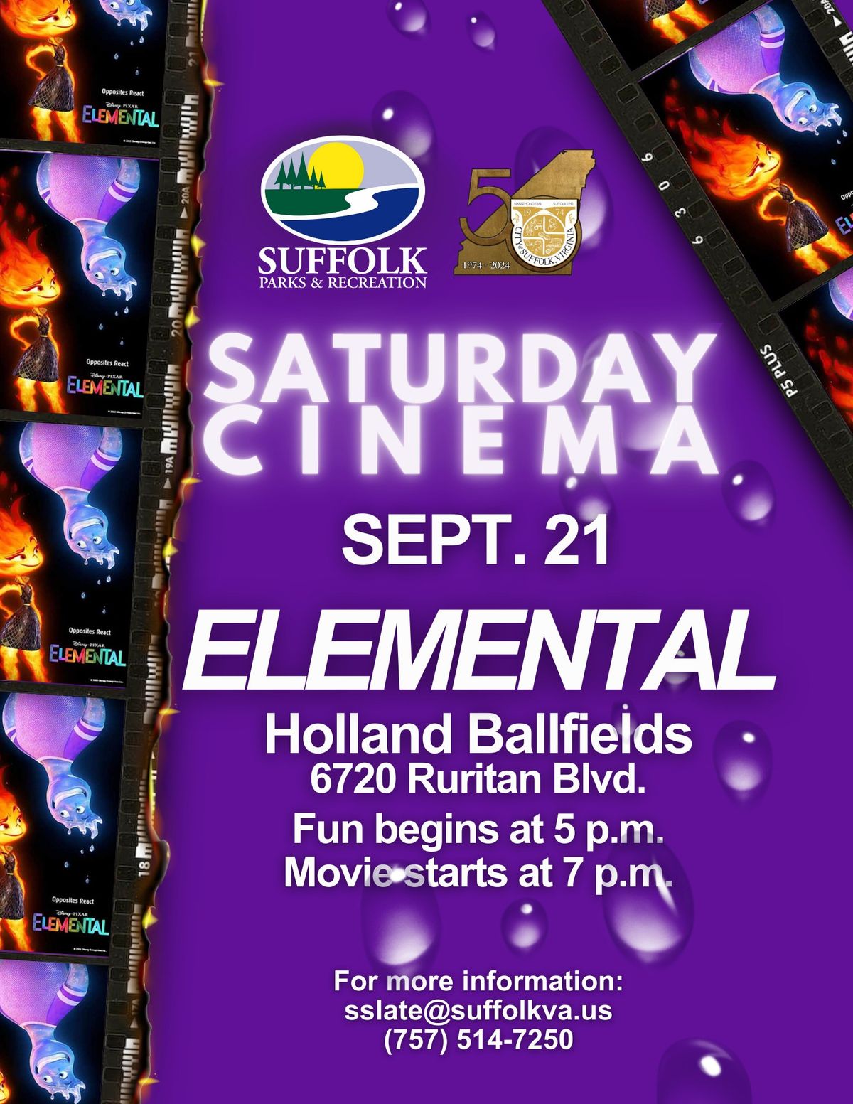 Saturday Cinema - Elemental