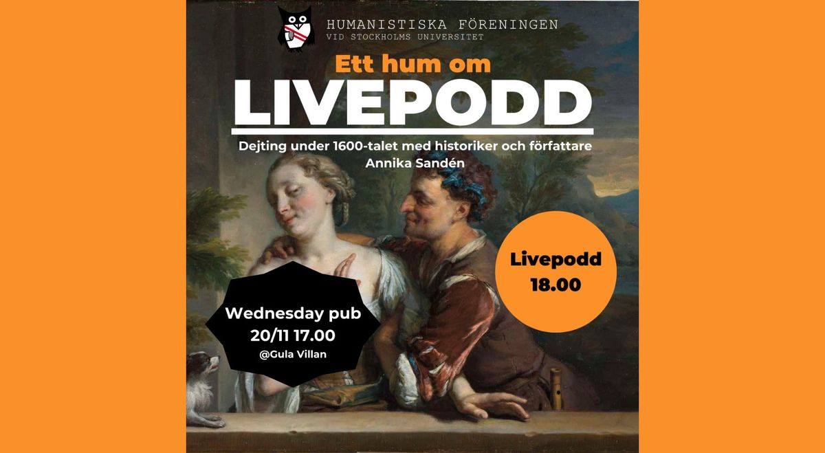 Wednesday Pub & Livepodd med Humarena