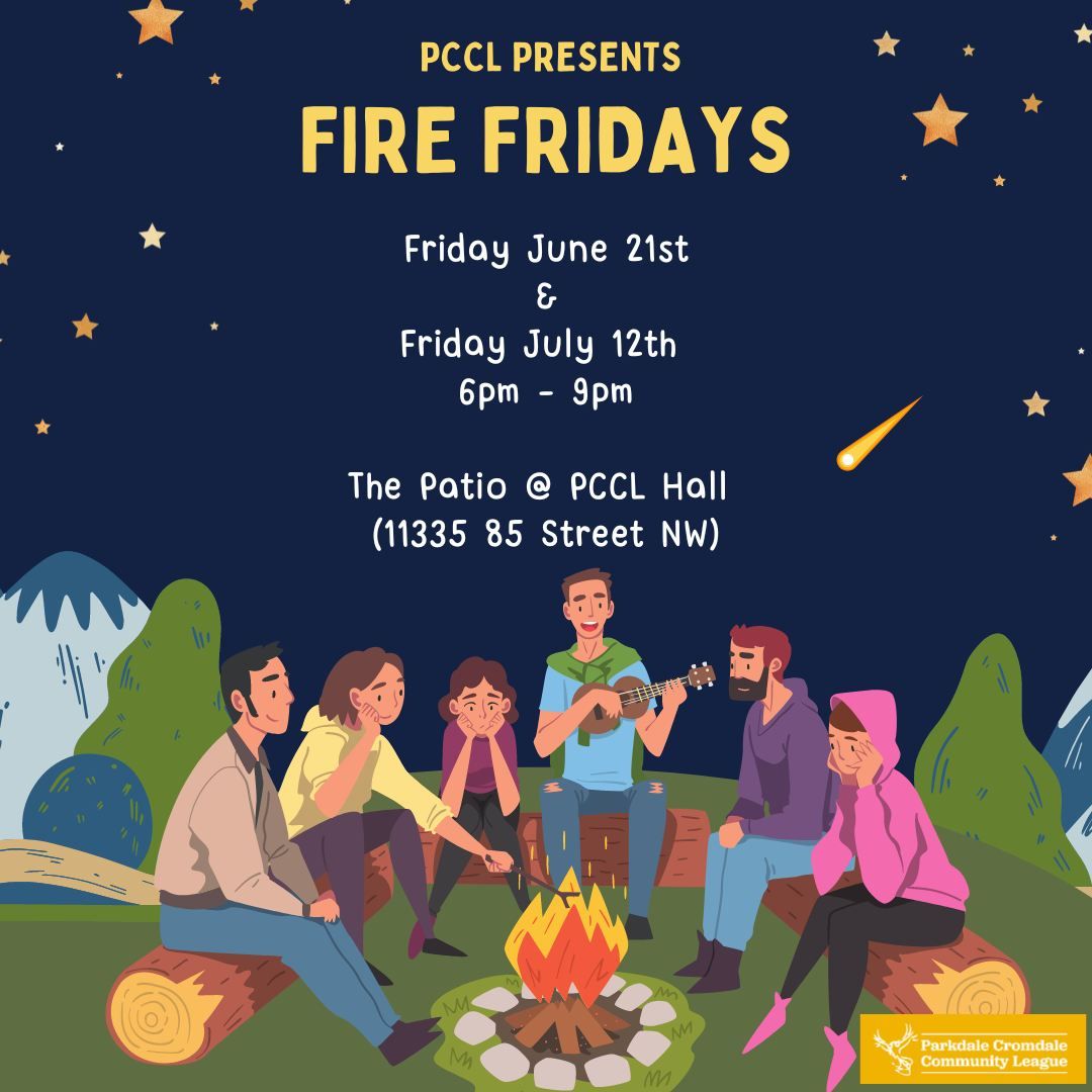 Fire Fridays on the PCCL Patio