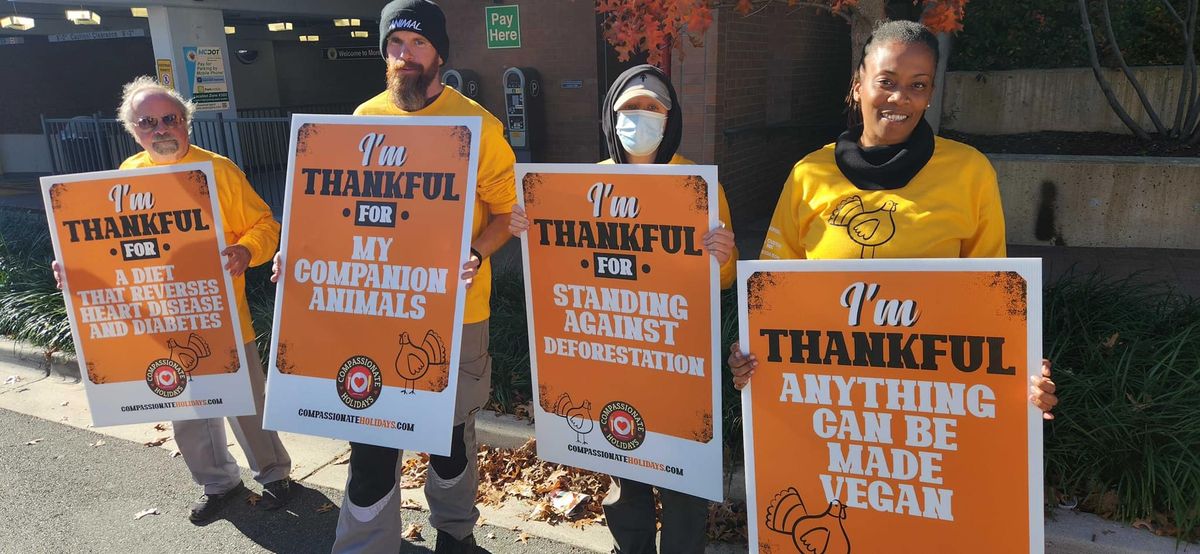 Stand Up for Animals at the MoCo Thanksgiving Parade