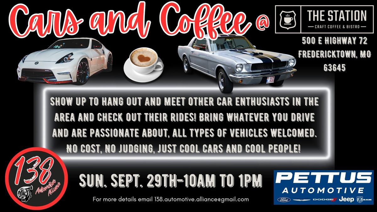 Cars and Coffee with the 138 Automotive Alliance at the Station at Sawyers Landing