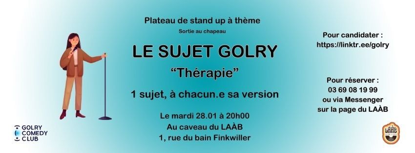 STAND UP: Le sujet Golry