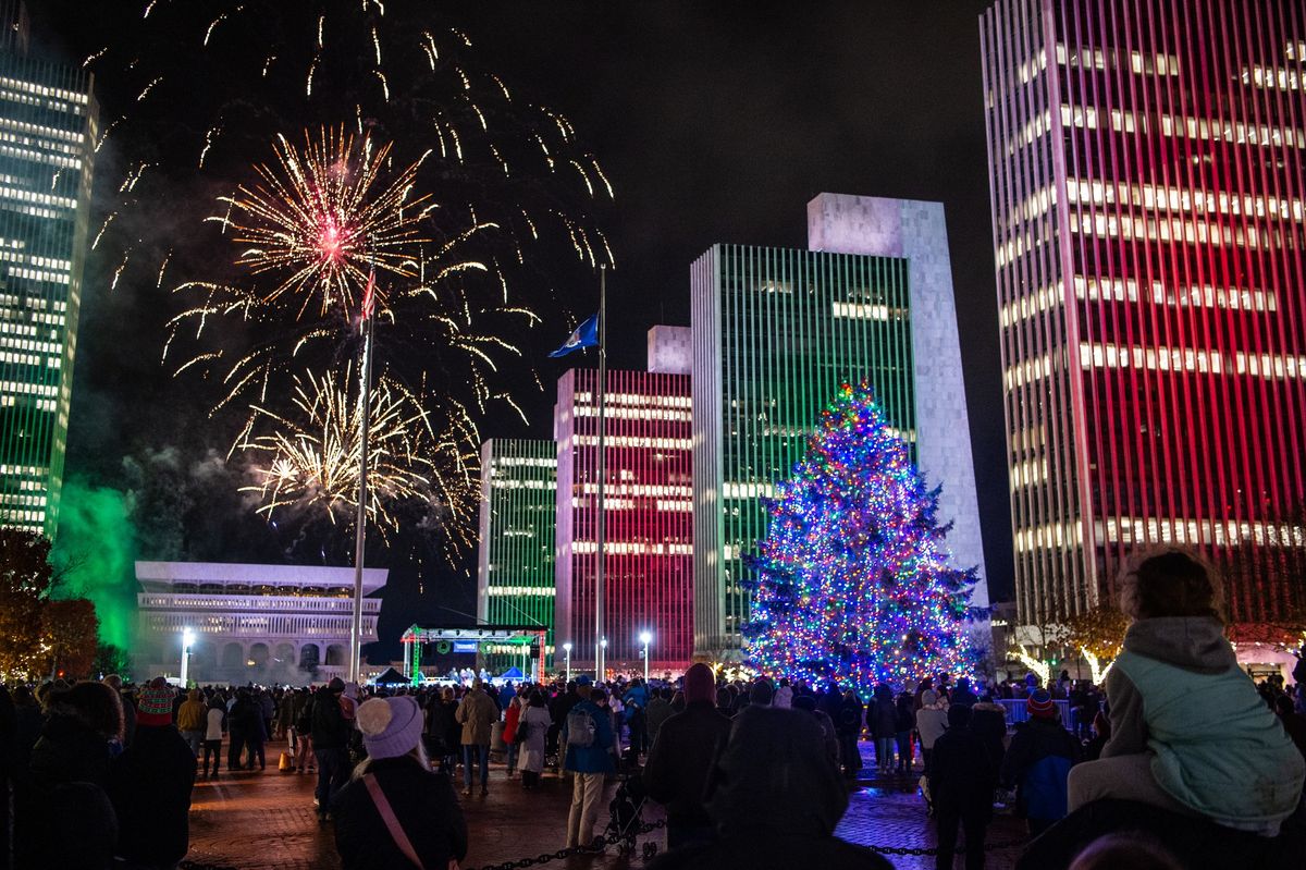 New York State Holiday Tree Lighting and Fireworks Festival presented by Highmark Blue Shield