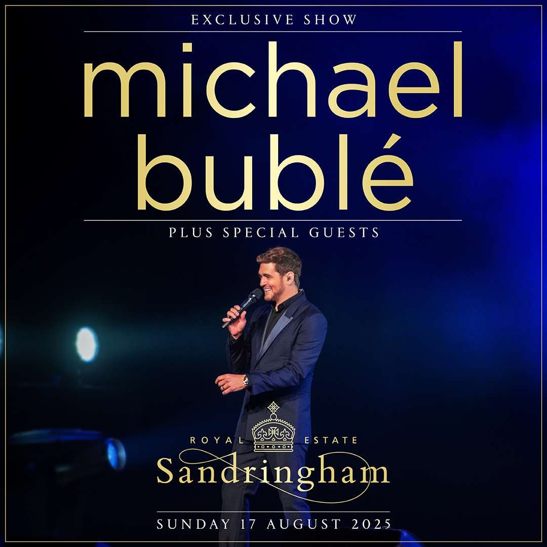 Michael Buble at Sandringham Estate