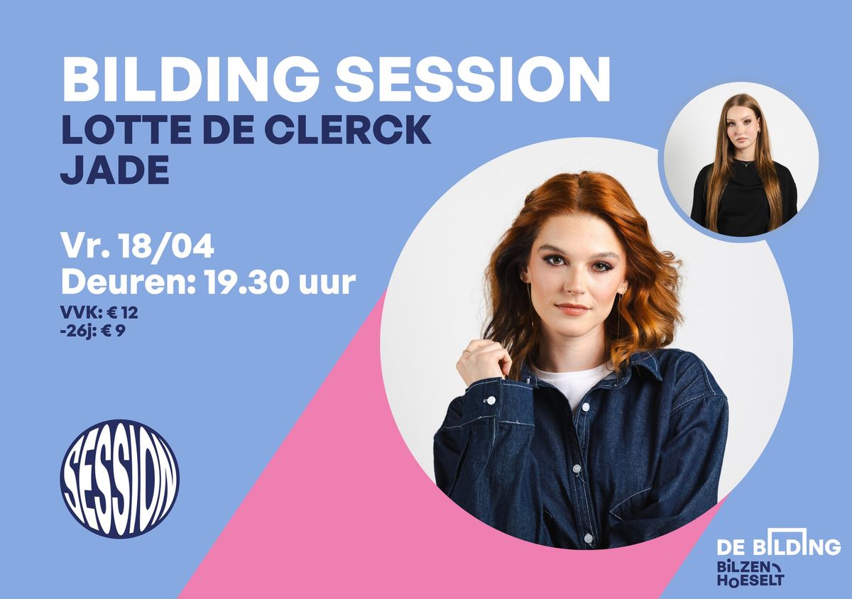 Bilding Session: Lotte De Clerck + JADE