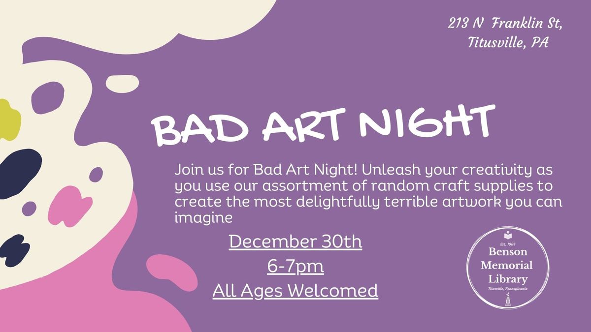 Bad Art Night