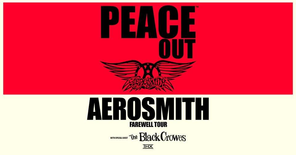 Aerosmith: PEACE OUT The Farewell Tour with The Black Crowes | Auckland