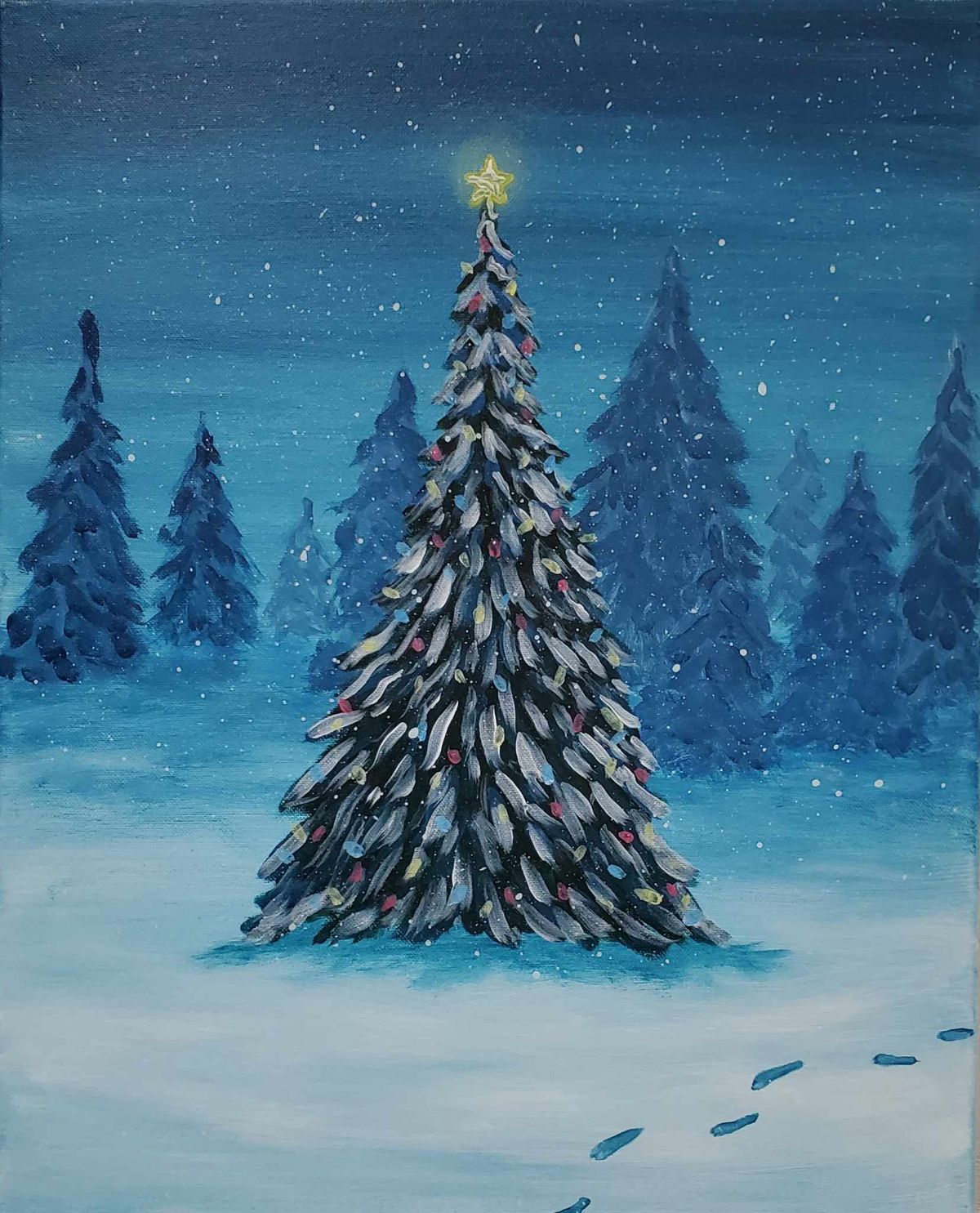 'Peaceful Night' Paint Night!