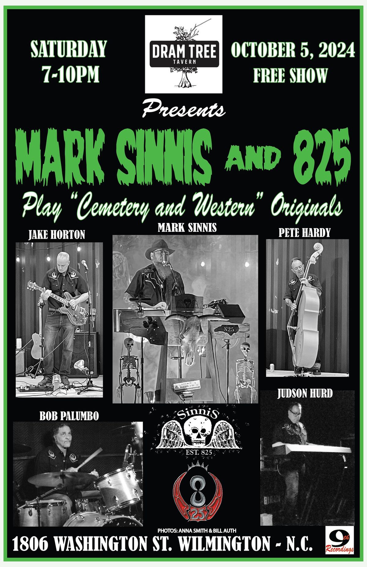 Mark Sinnis and 825 at Dram Tree Tavern