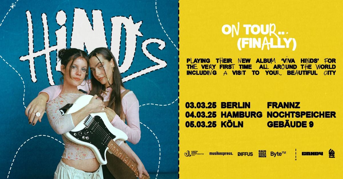 Hinds | On Tour ... (Finally) | Hamburg