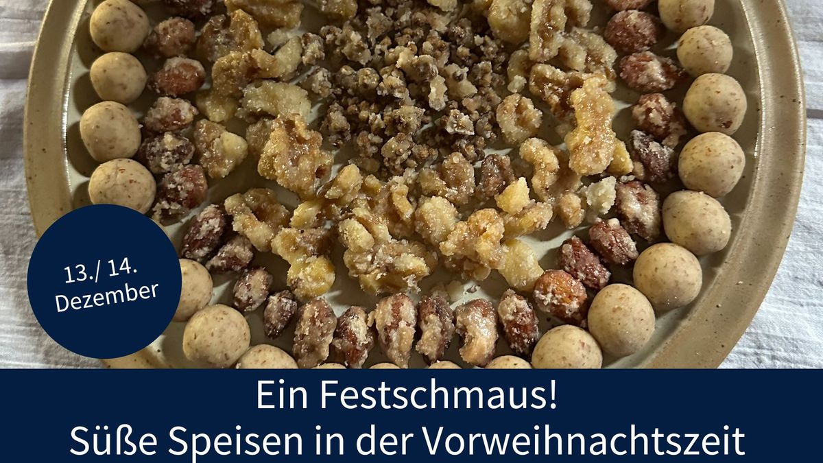 Ein Festschmaus! S\u00fc\u00dfe Speisen in der Vorweihnachtszeit