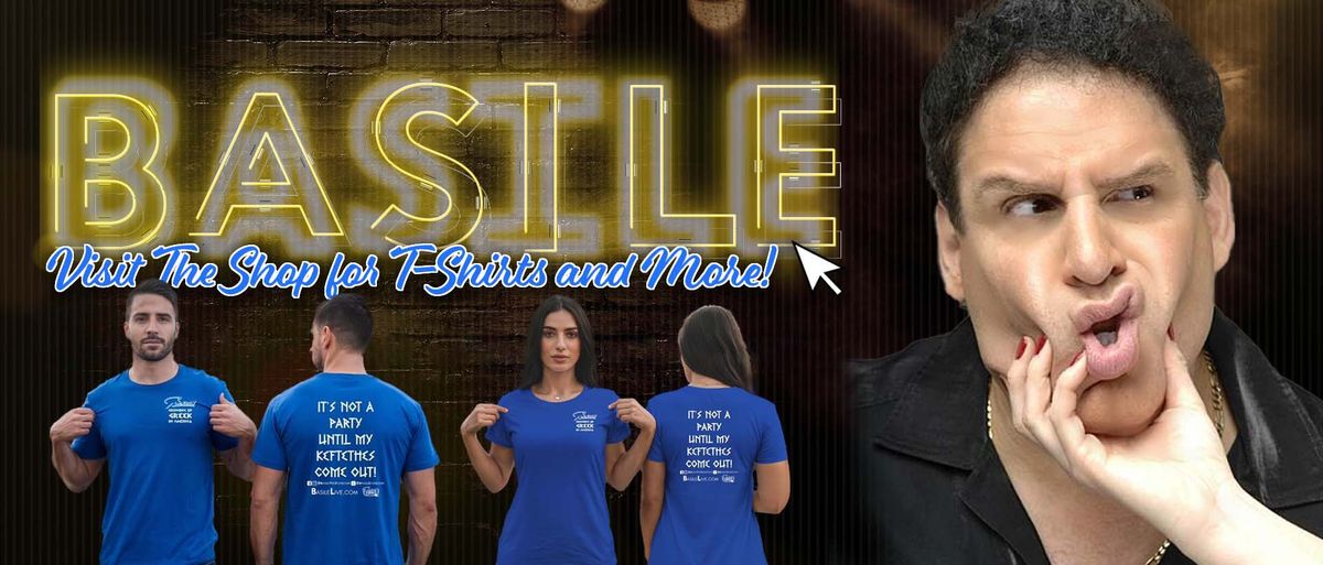 Basile - Comedian at McCurdys Comedy Theatre