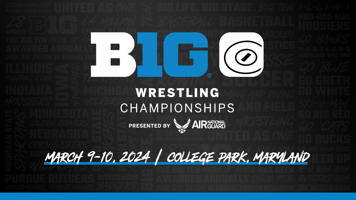 Big Ten Wrestling Championship - Saturday at Bryce Jordan Center