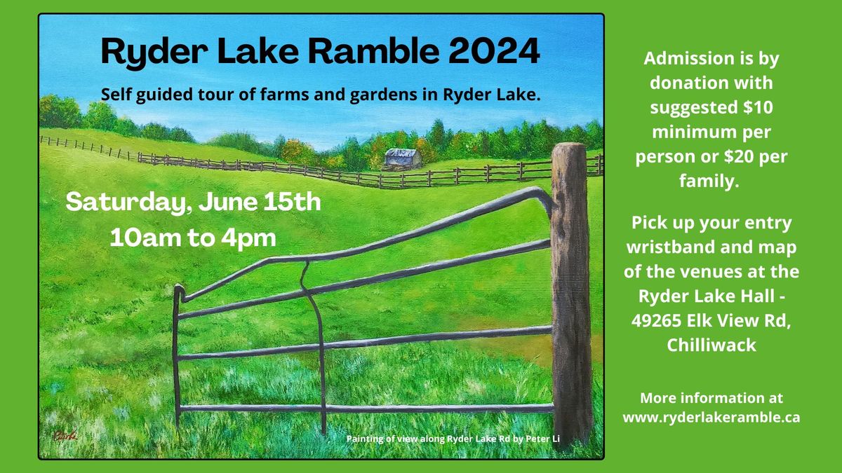 Ryder Lake Ramble