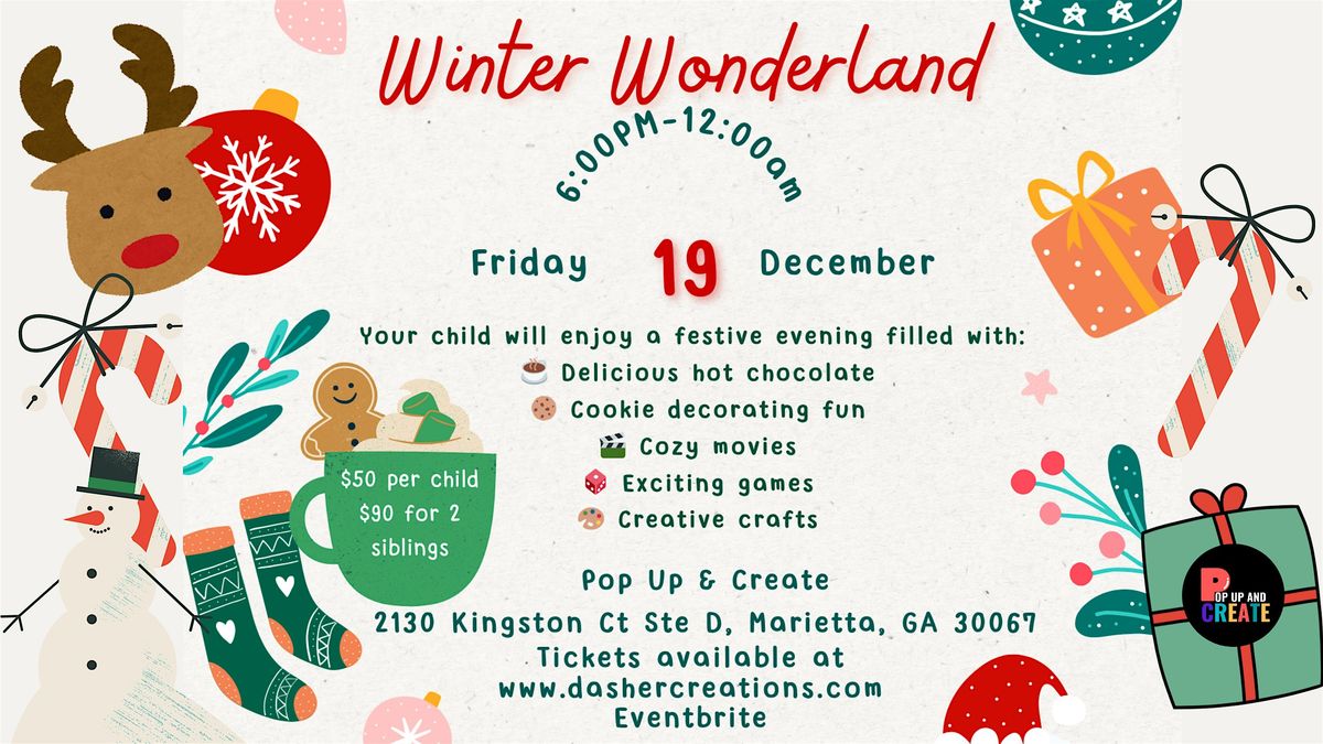 Parent's Night Out: Winter Wonderland