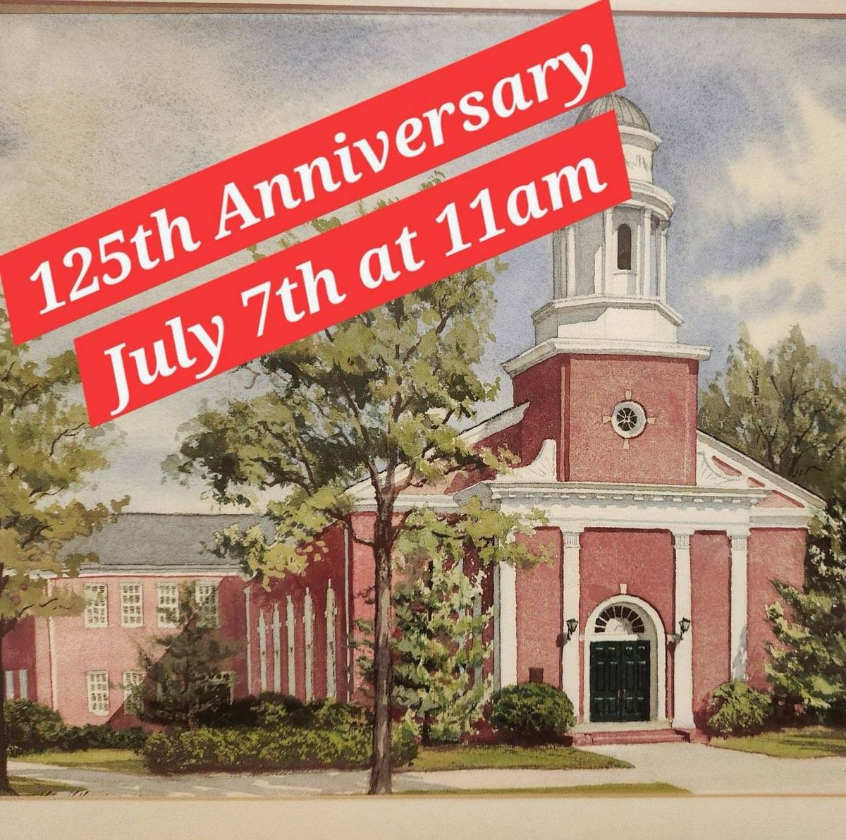 125th Church Anniversary