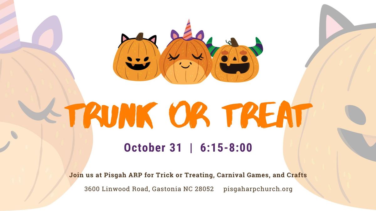 Trunk or Treat at Pisgah ARP Church