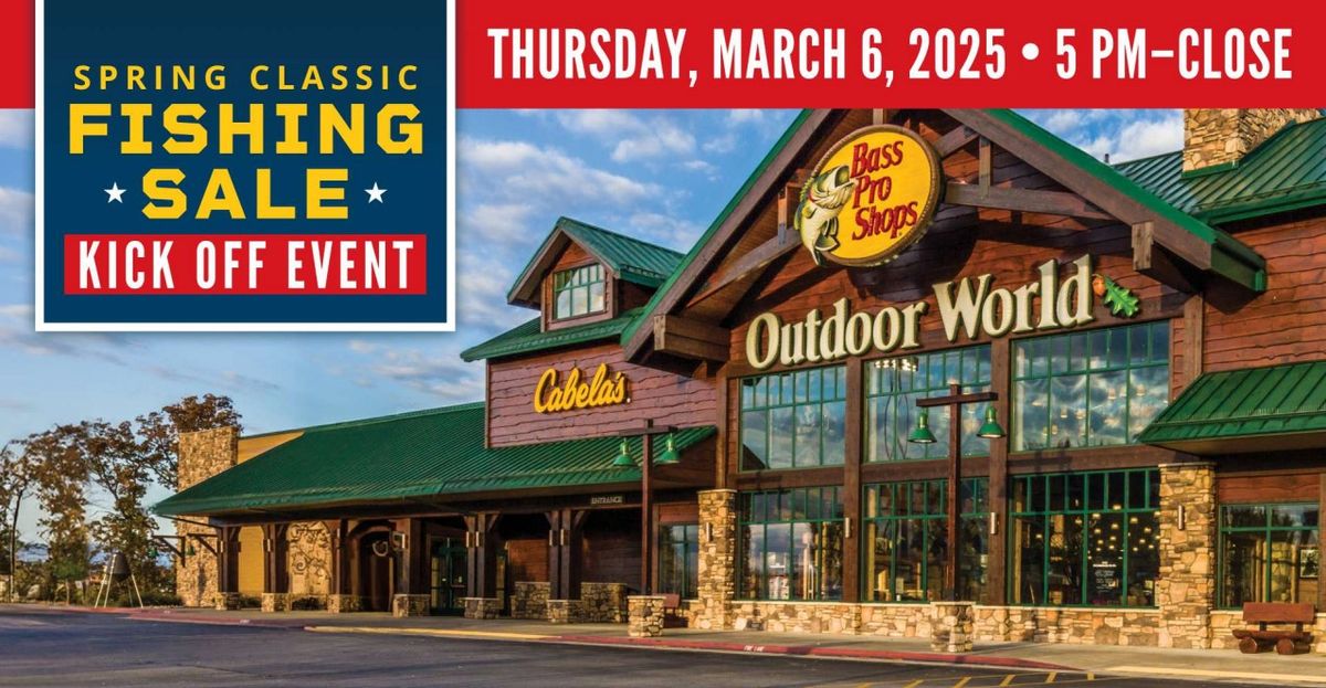 Spring Classic Fishing Sale Kick Off