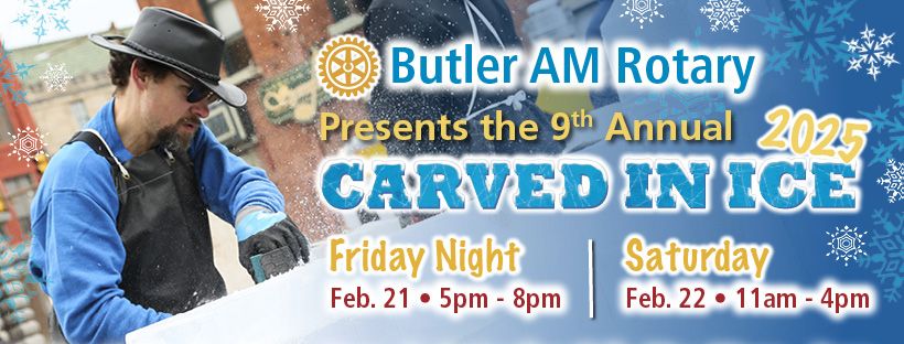 Butler AM Rotary's Carved in Ice