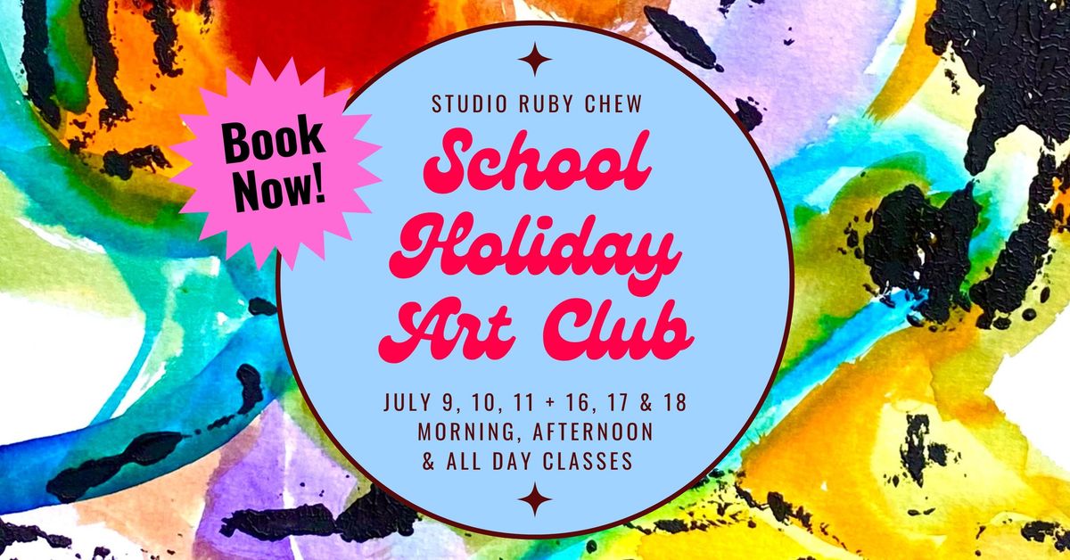 July School Holiday Art Club