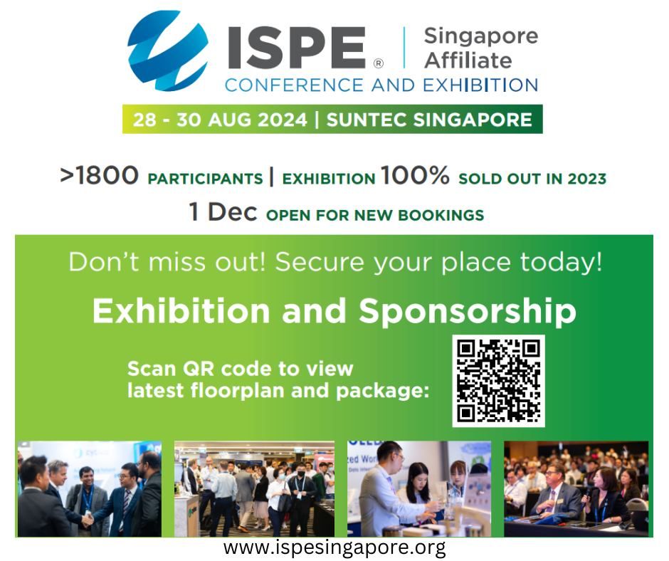 2024 ISPE Singapore conference & exhibition