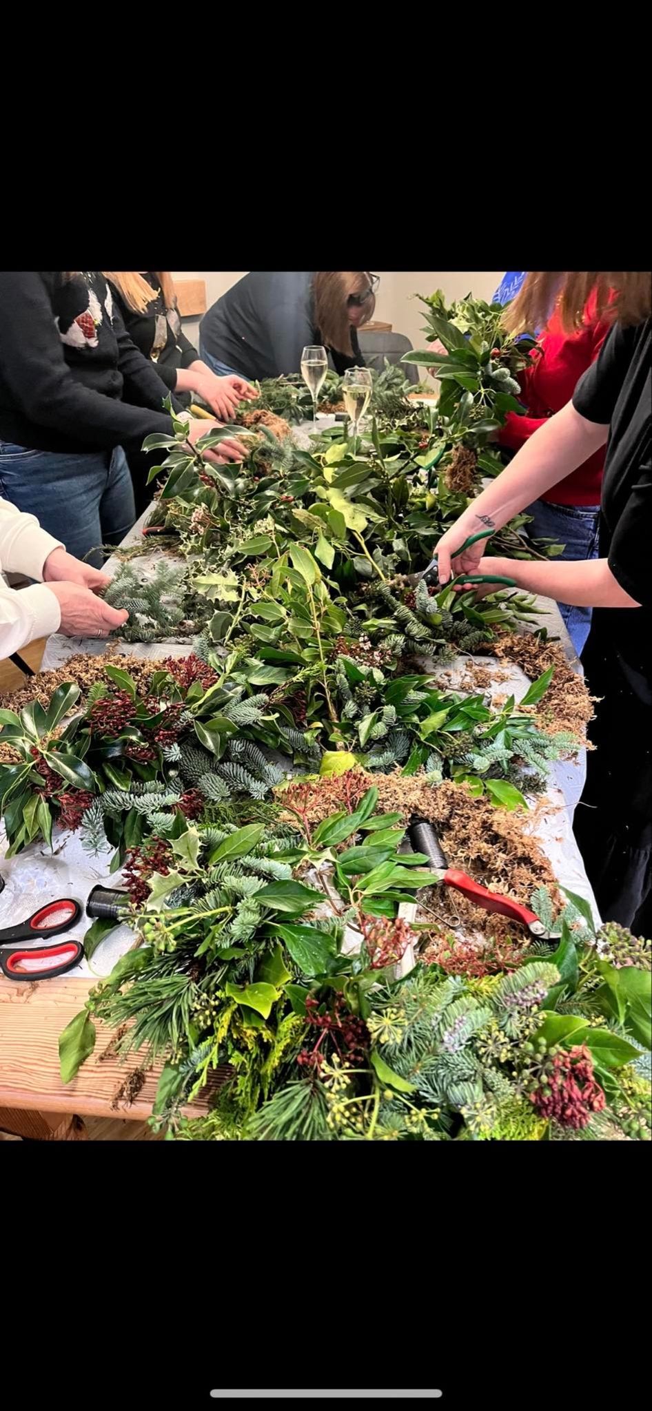 Christmas Wreath Making with Lorraine Leadley