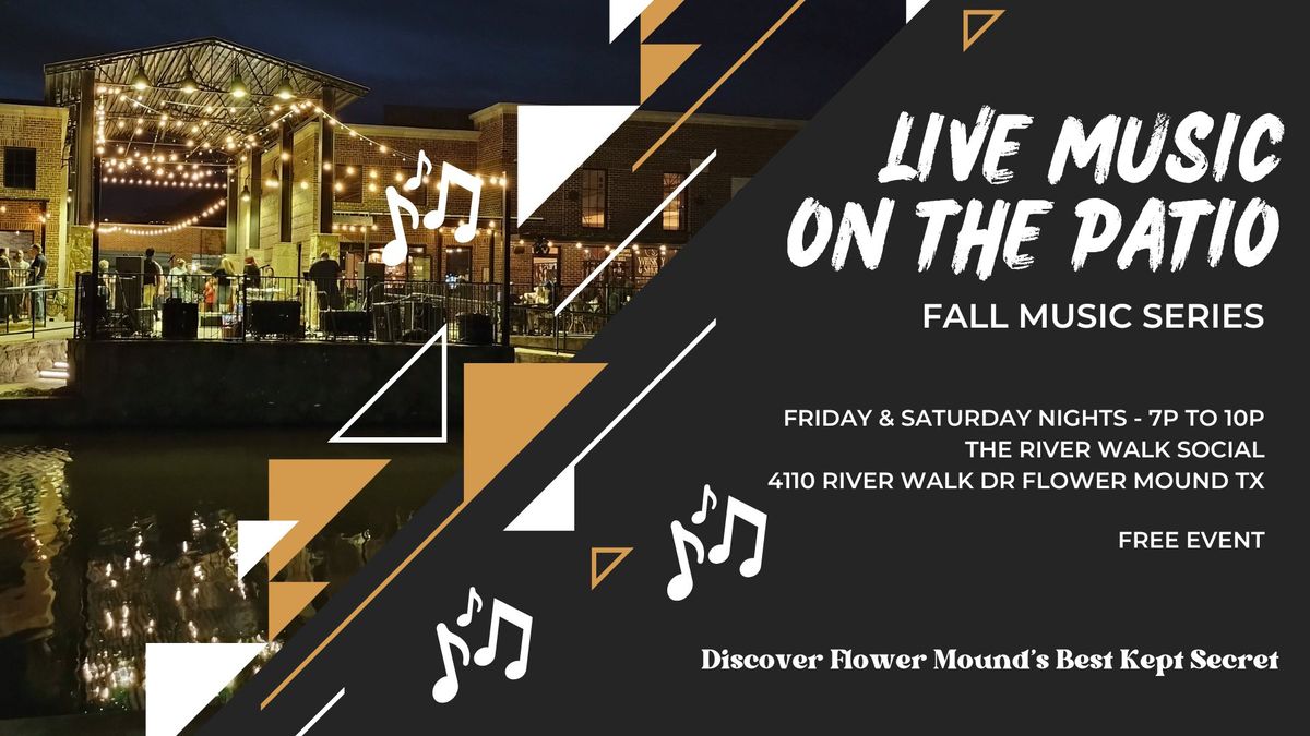 Live Music on The Patio Fall Music Series