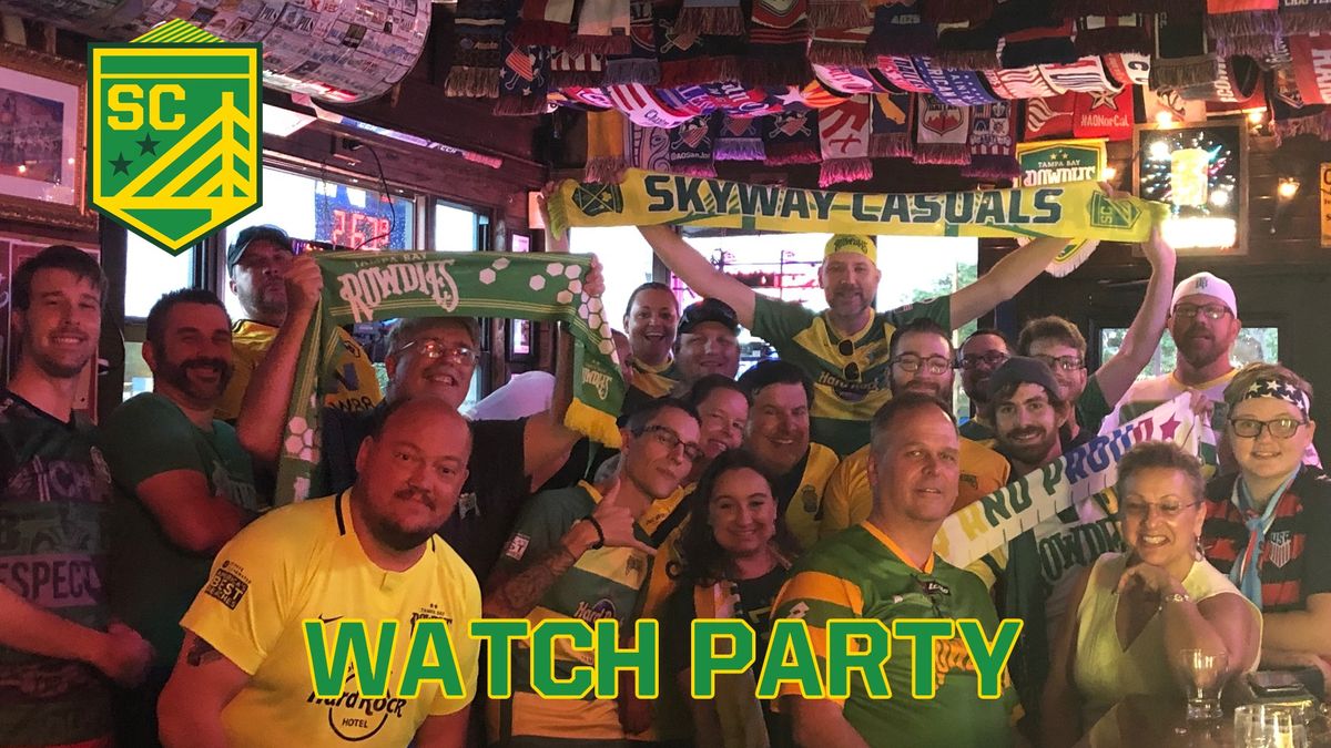 WATCH PARTY Tampa Bay Rowdies vs Louisville City FC