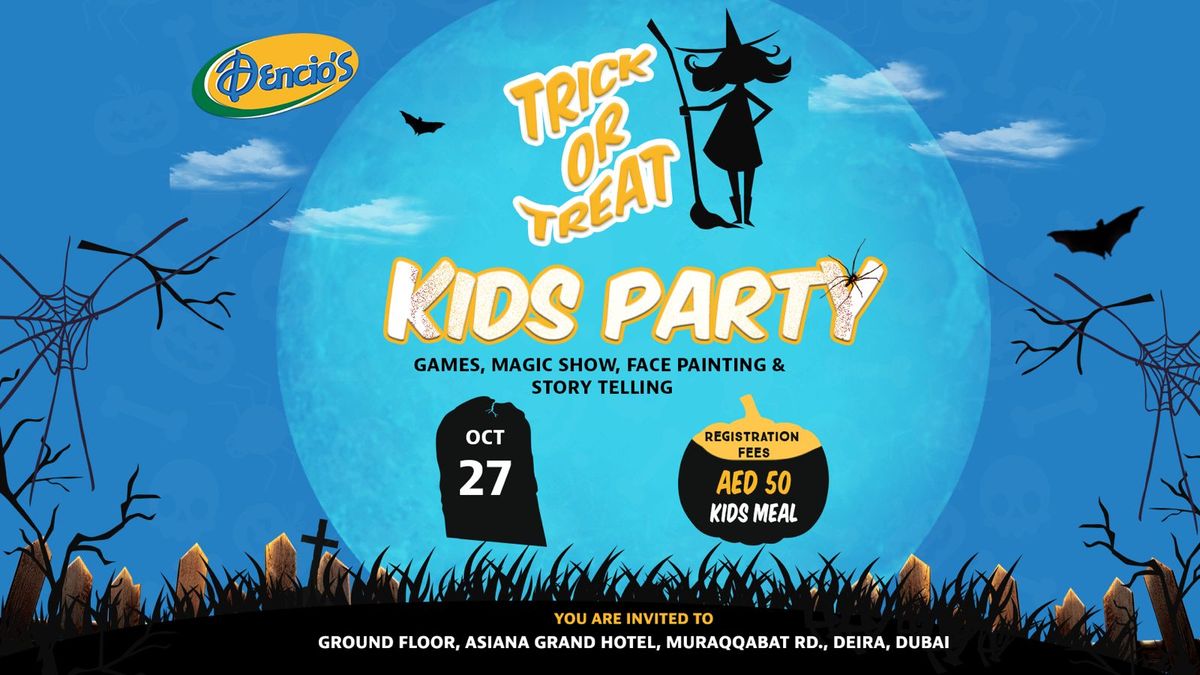 Dencios Kids Party - Halloween Edition