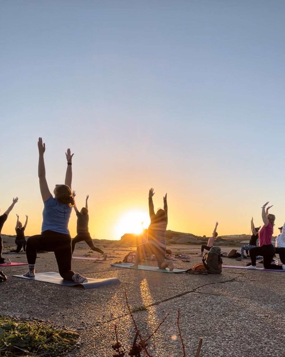 Autumn Equinox Sunset Yoga, Swim & Campfire