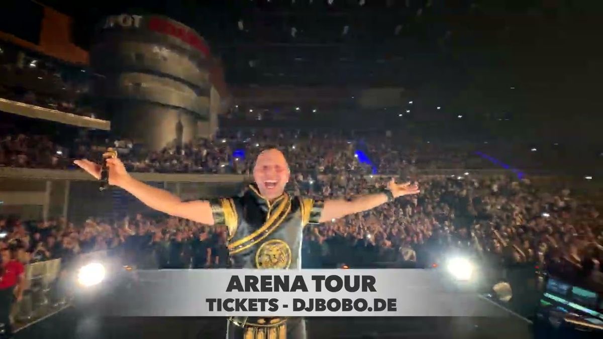 DJ Bobo at Quarterback Immobilien Arena