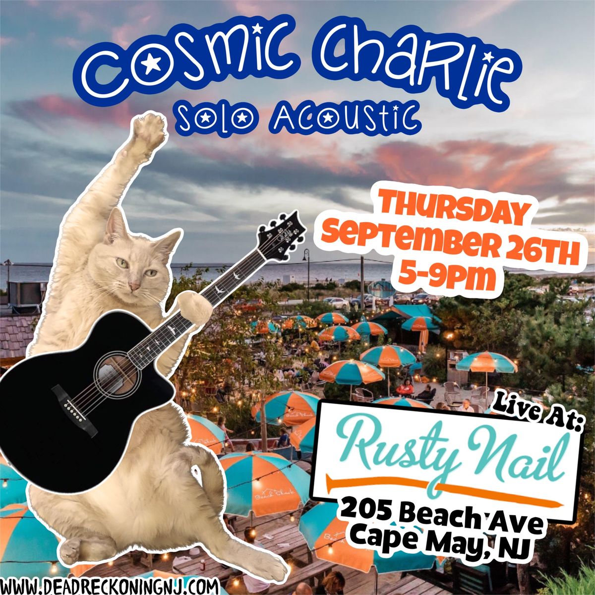 Cosmic Charlie Returns to Rusty Nail