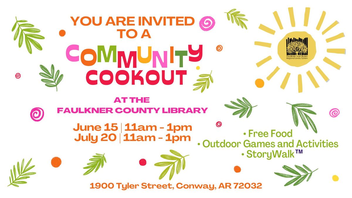 Community Cookout at the Library