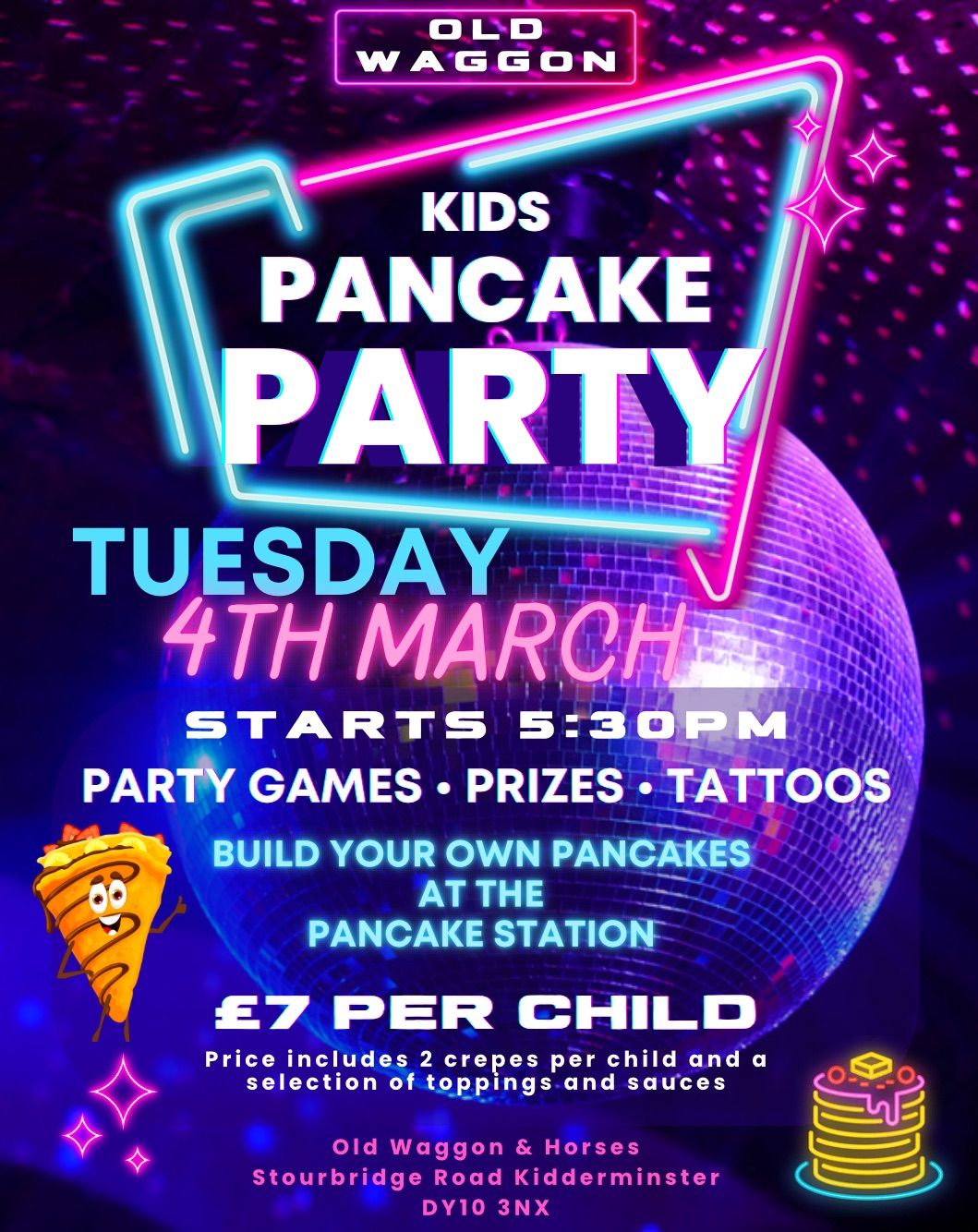 Pancake Party 4th March