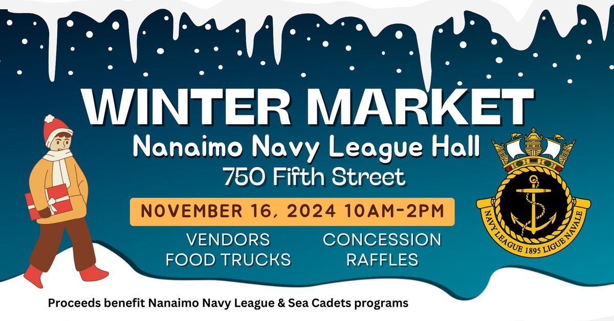 WINTER MARKET: Navy League & Sea Cadets