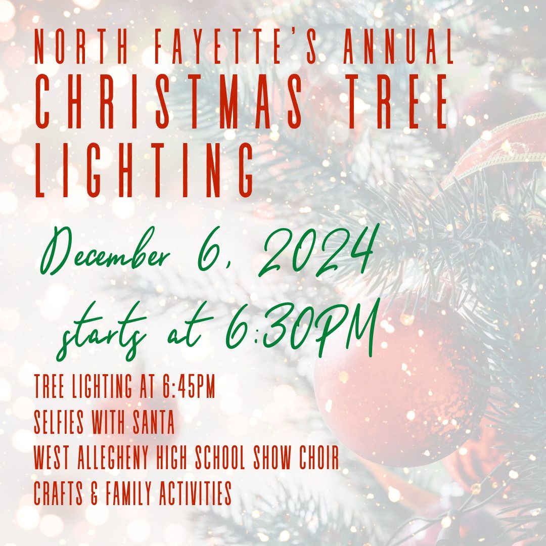 North Fayette Twp\u2019s Tree Lighting