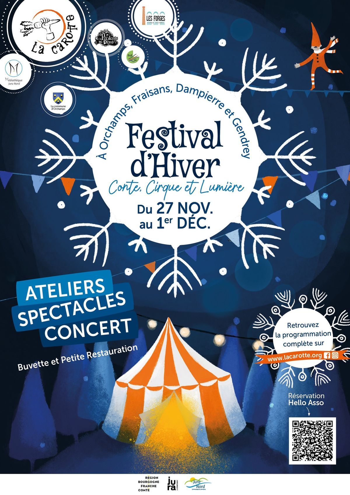 Festival d'Hiver - Conte, Cirque et Lumi\u00e8re