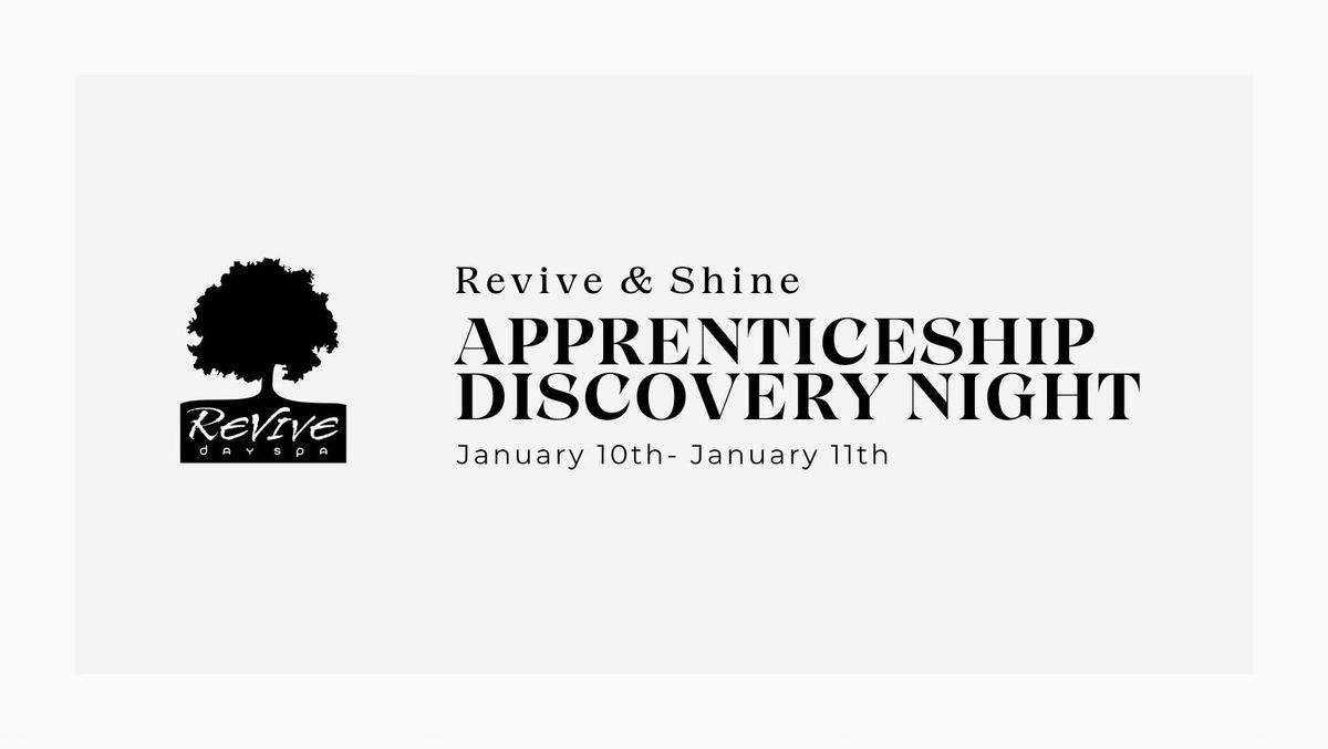 Apprenticeship Discovery Night