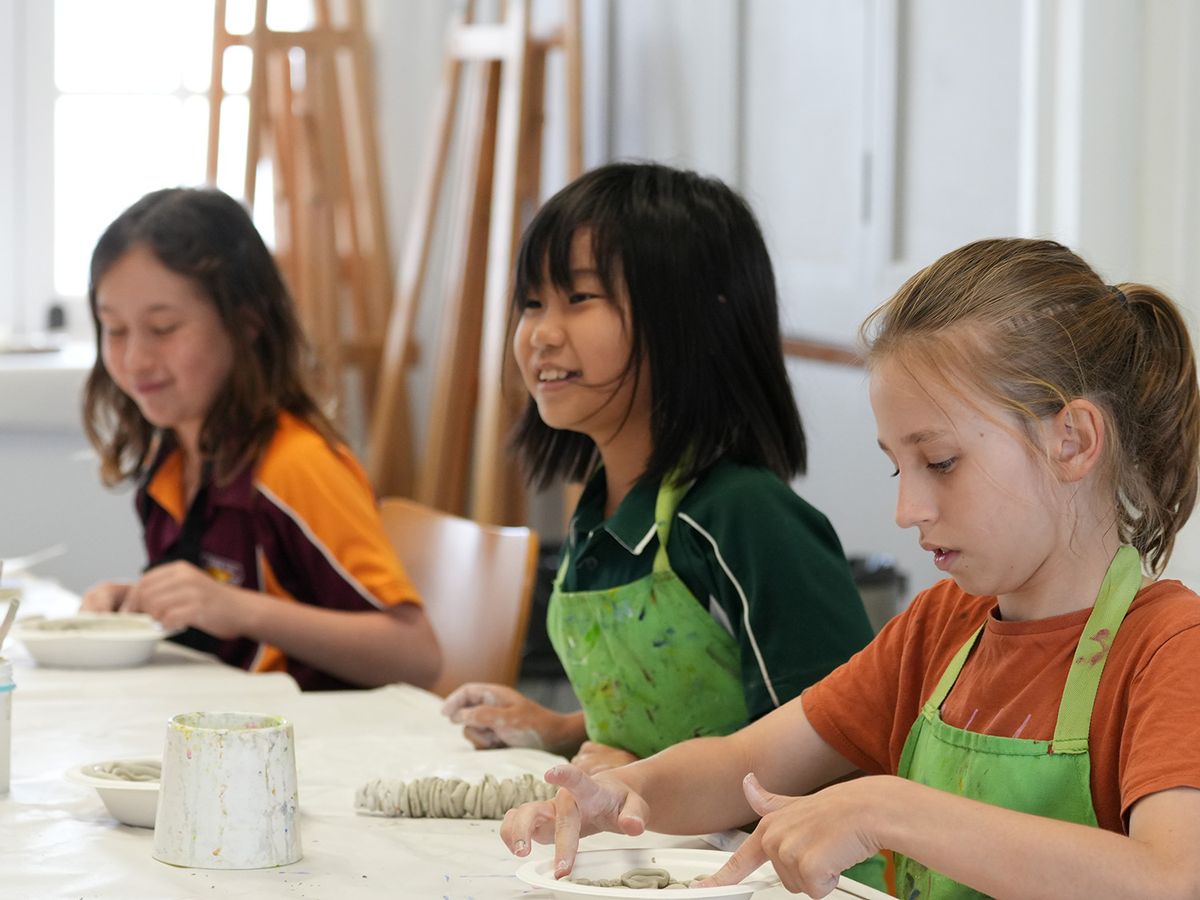 Air-dry Clay Ceramic Workshop with Jamie Lee Simpson, artist, ages 4-9