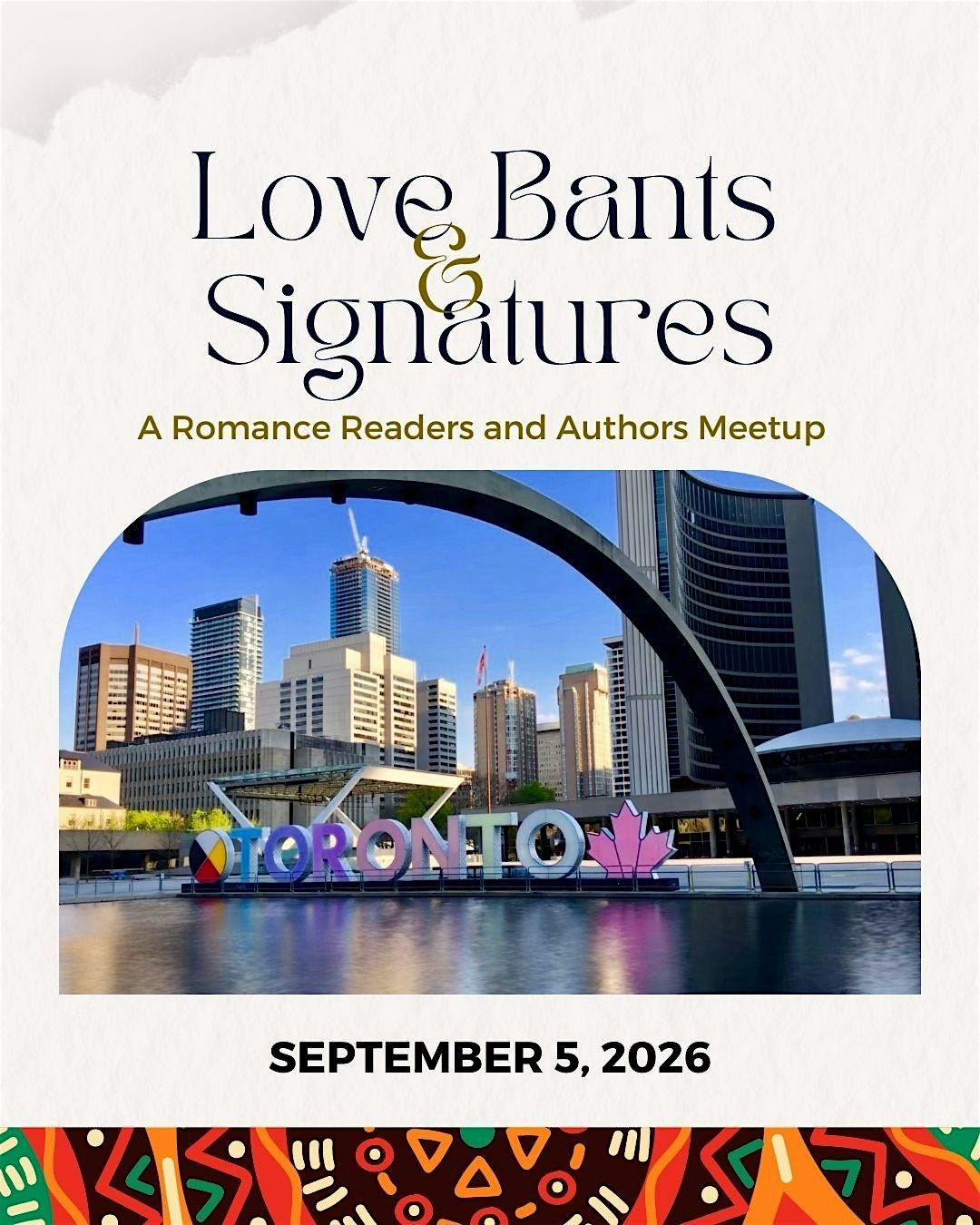Love Bants & Signatures (An Intimate Romance Readers and Authors Meetup)