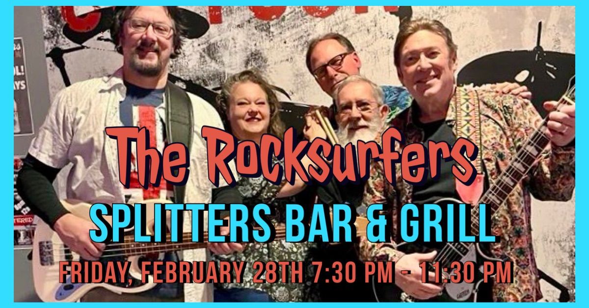 The Rocksurfers at Splitters Bar & Grill inside Park Lanes! 