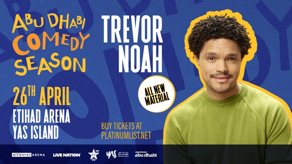 Trevor Noah at Etihad Arena in Abu Dhabi