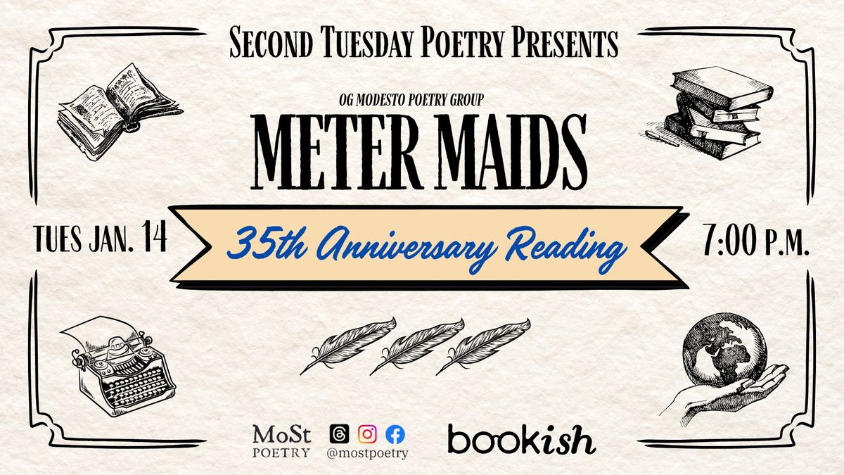 Second Tuesday Poetry: Meter Maids 35th Anniversary Reading