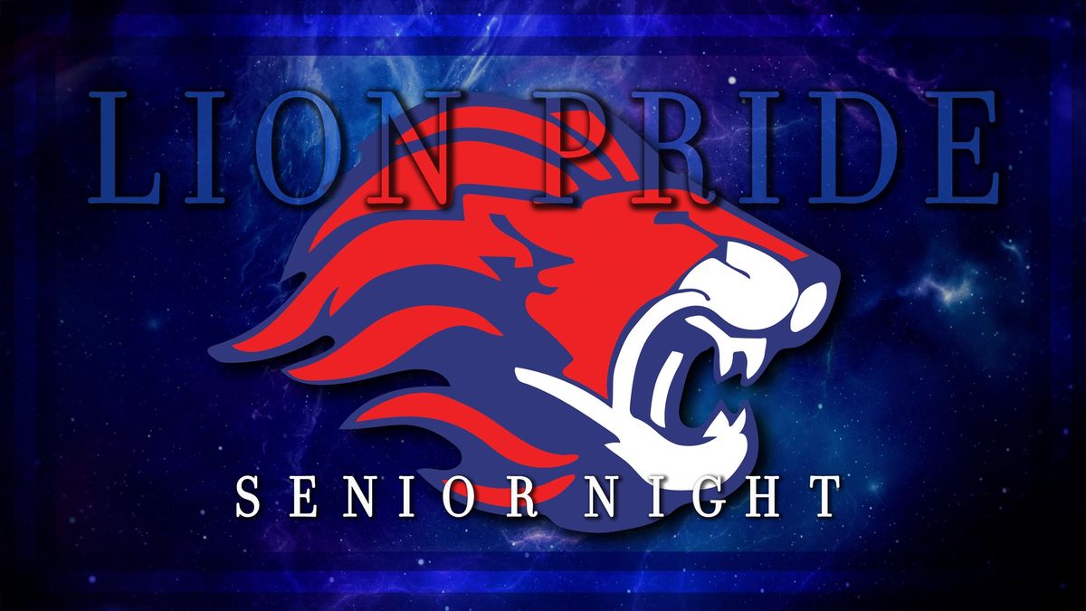 Lions vs Sunrise Christian JH 5pm \/ V 7pm & Senior Recognition Night