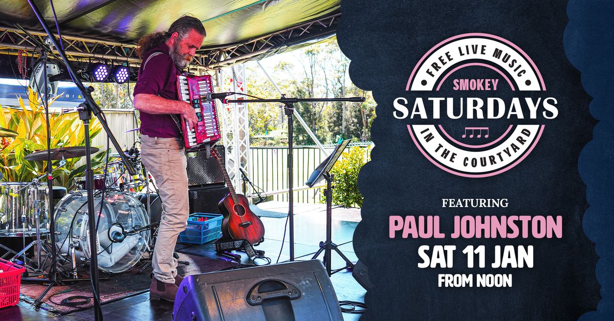 Smokey Saturdays featuring Paul Johnston