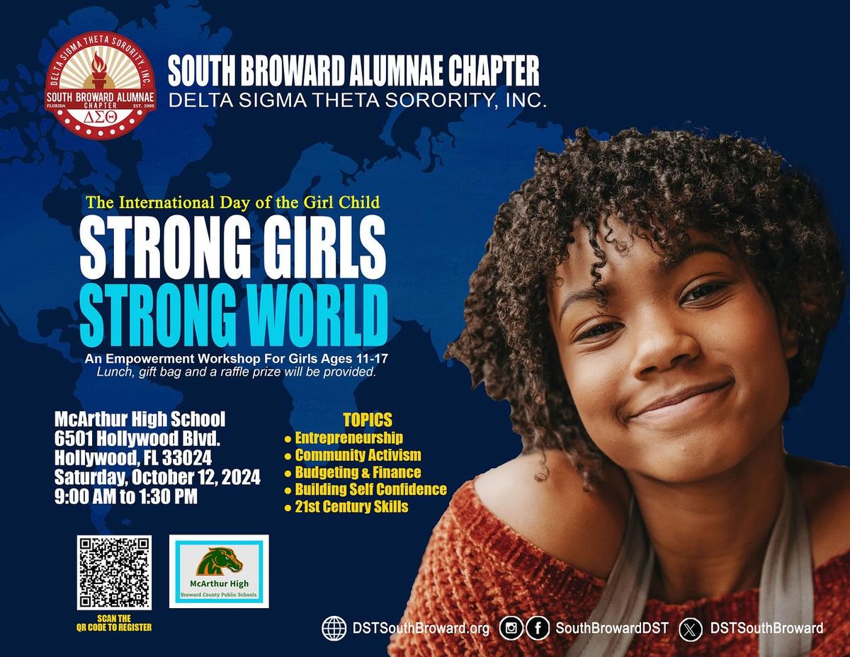 Strong Girls Strong World (An Empowerment Workshop for Girls 11-17)