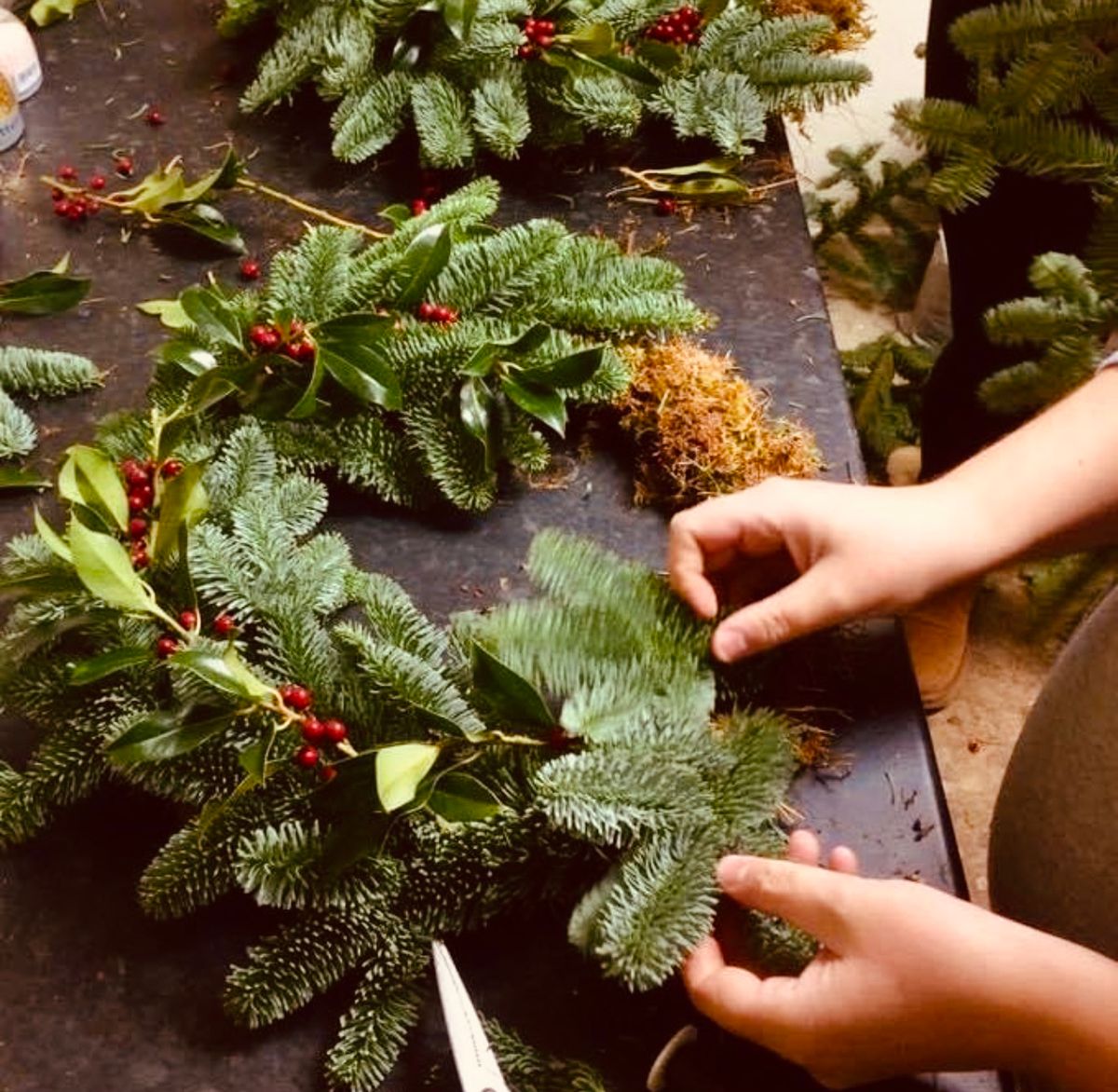 Christmas Wreath Making 