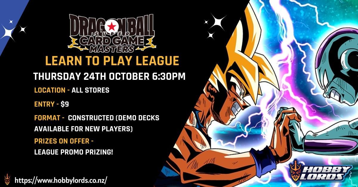 Dragon Ball Super: Masters - Learn to Play League!