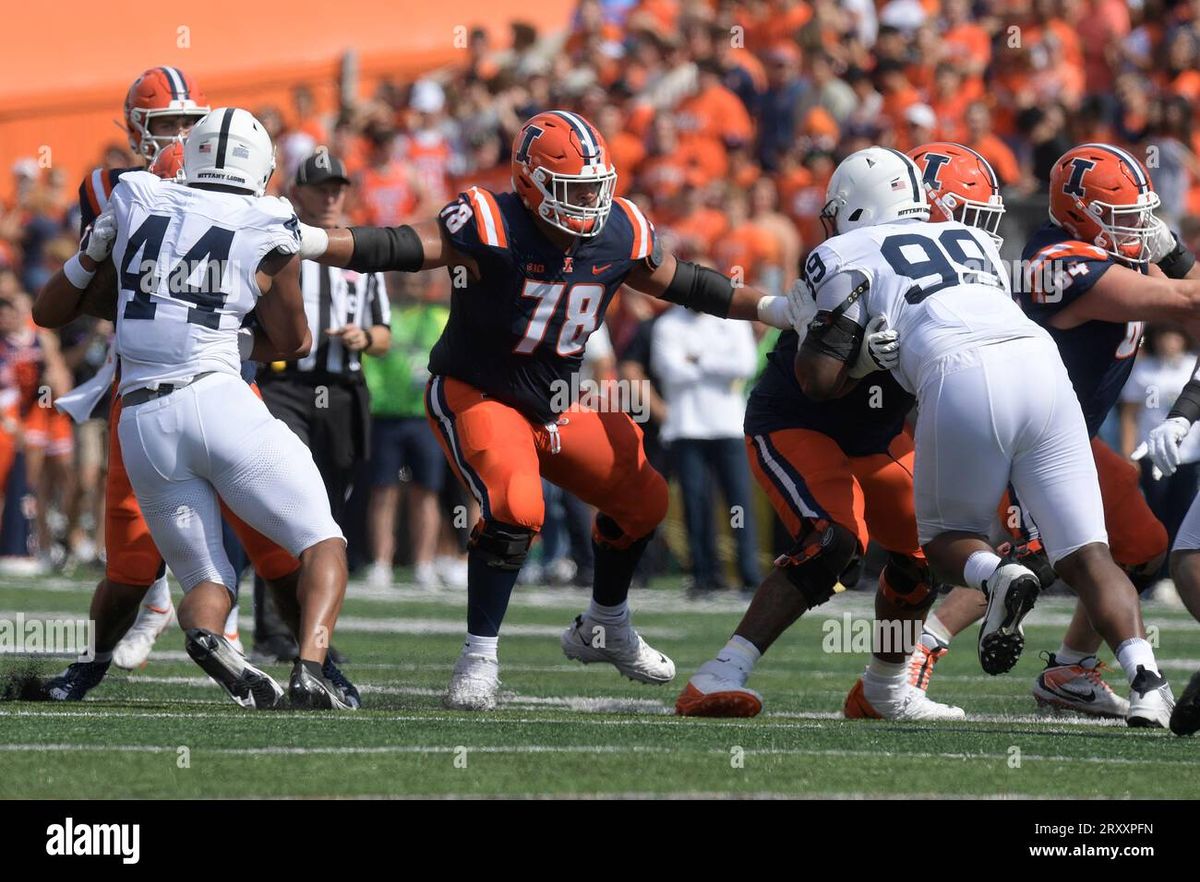 Illinois Fighting Illini at Penn State Nittany Lions Football