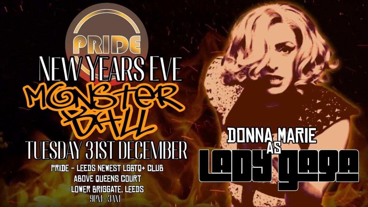 New Years Eve Monster Ball at PRIDE above Queens Court